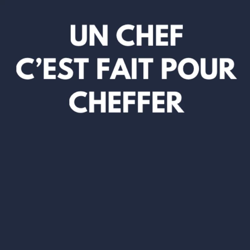 chef slogan Chirac humour