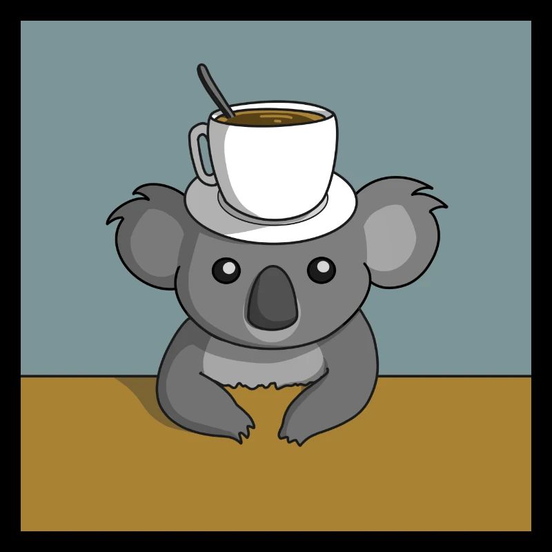Koala Kaffeepause