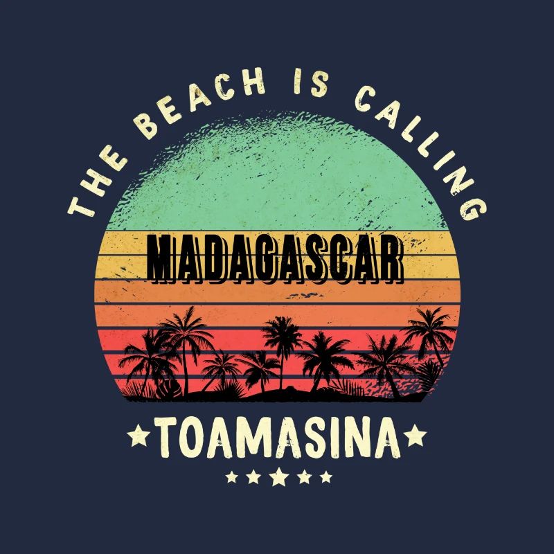 Conception de la plage de Toamasina Madagascar