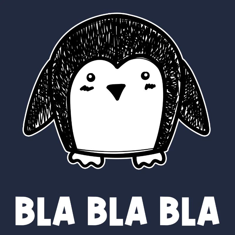 Tier Schnee Spruch Eis Vogel Pinguin Seevogel