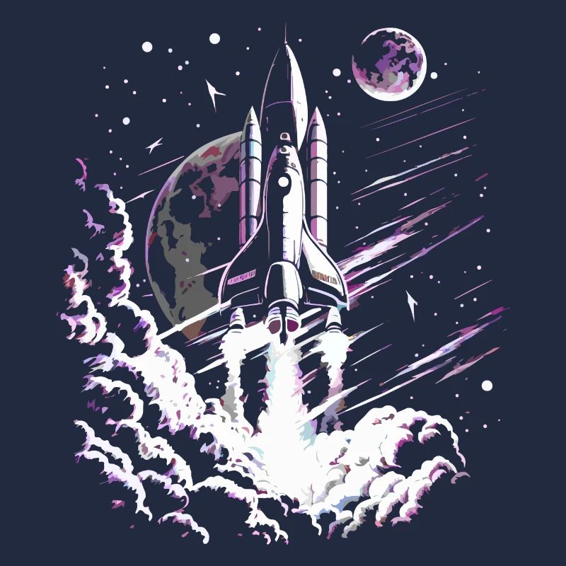 Rocket at take-off