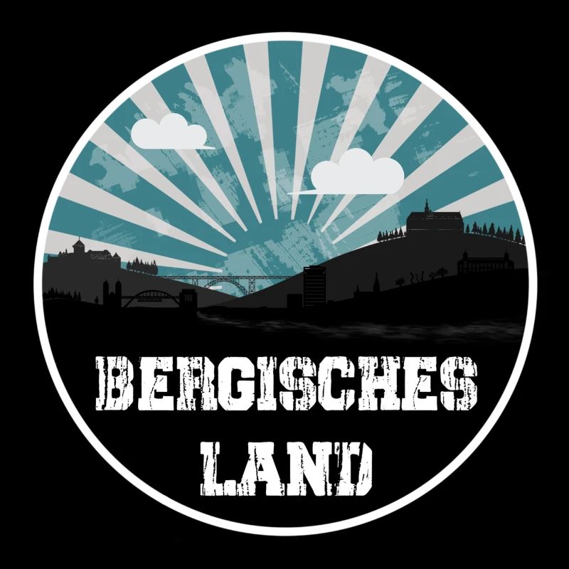 Bergisches Land Skyline Blue Hour