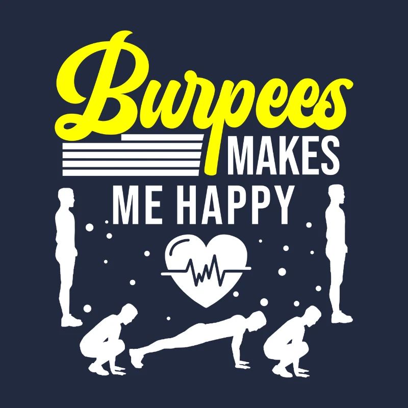 Les burpees me rendent heureuse