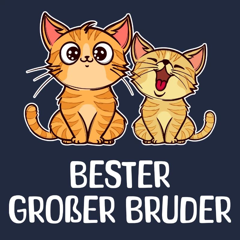 Sibling Love Bro Cat Statement Big Brother