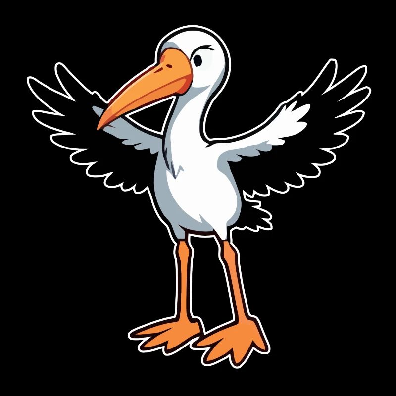 Cigogne oiseau