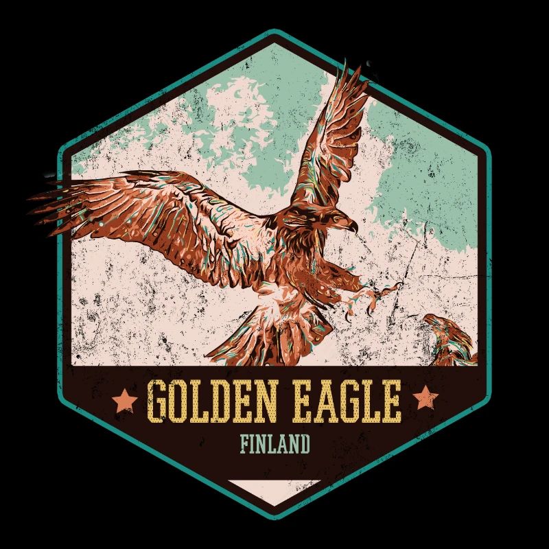 Aigle royal de Finlande – Illustration sauvage
