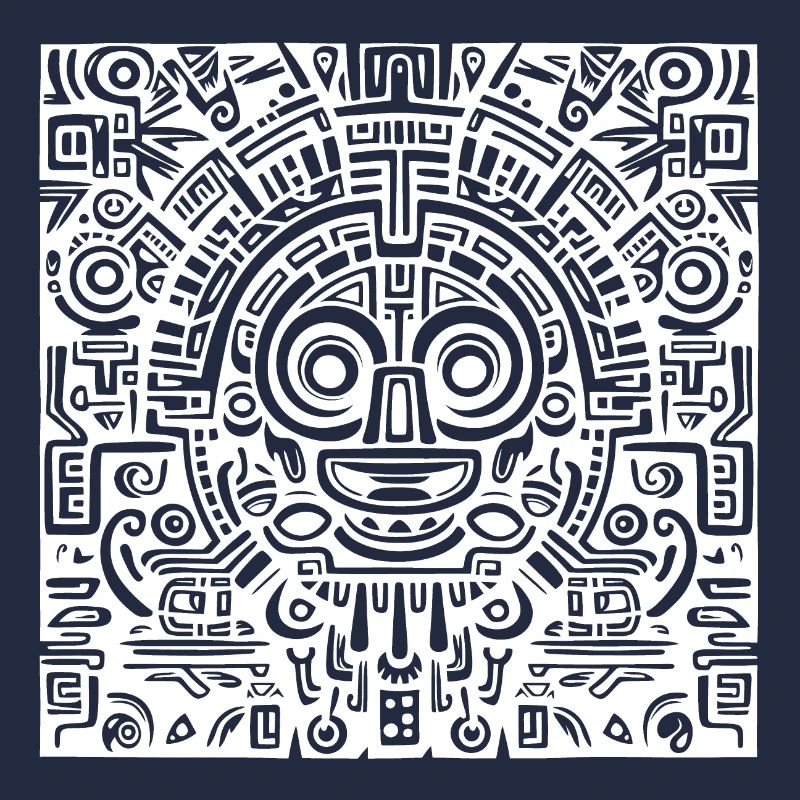 Inca, Aztec, Mayan Pattern, Artwork