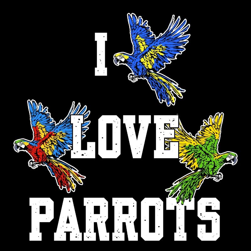 Animal Statement Animal Lover Parrot Birds Zoo