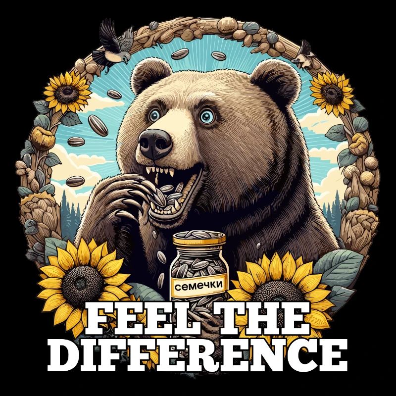 Bear Sunflower Seeds Sunflower Seeds Gift