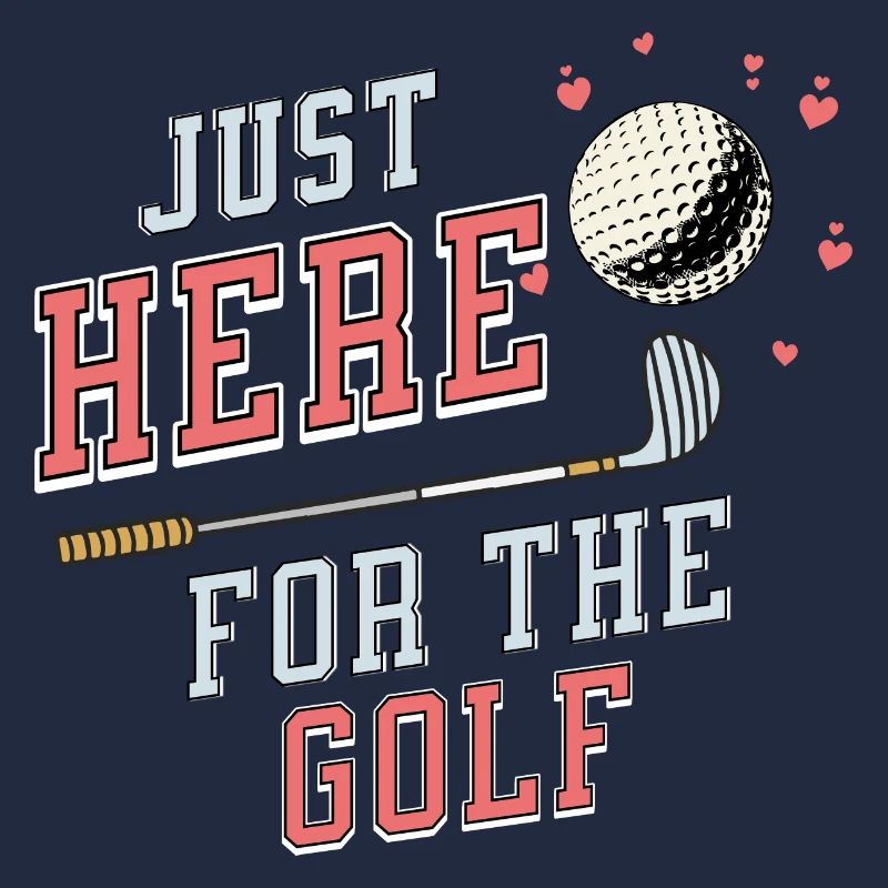 Golf motivational design for golf lovers