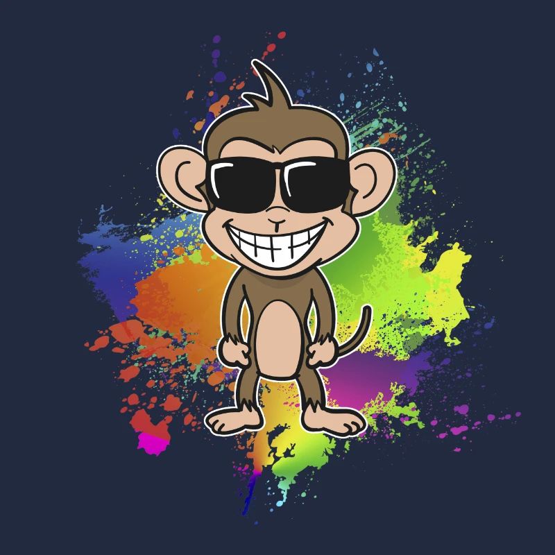 Colorful Summer Monkey