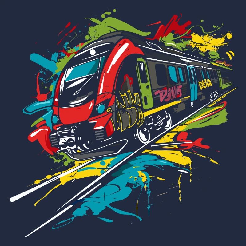 Graffiti Chemin de fer