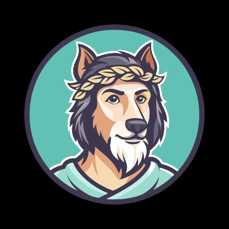 Griechischer Schäferhund Hunderasse Karikatur Kawaii Clipart