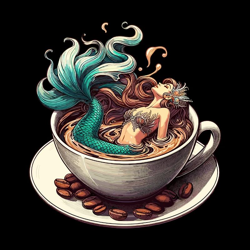 Sirène Sirène Bain dans le Café Cadeau