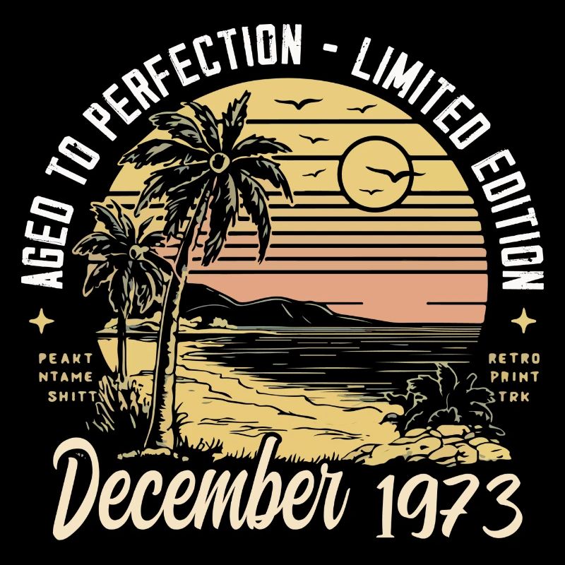 Décembre 1973 Cadeau d’anniversaire Décembre 1973