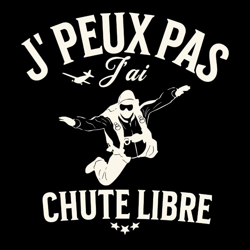Humor Freedom Paratrooper Illustration