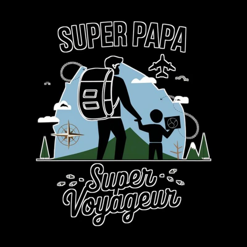 Super Papa voyageur