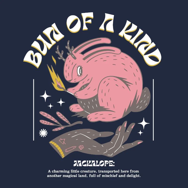 Jackalope mystique – Unique et magique