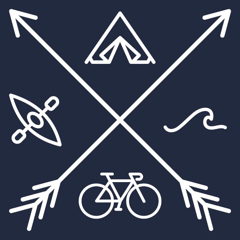 Minimalist Nature Adventure Emblem