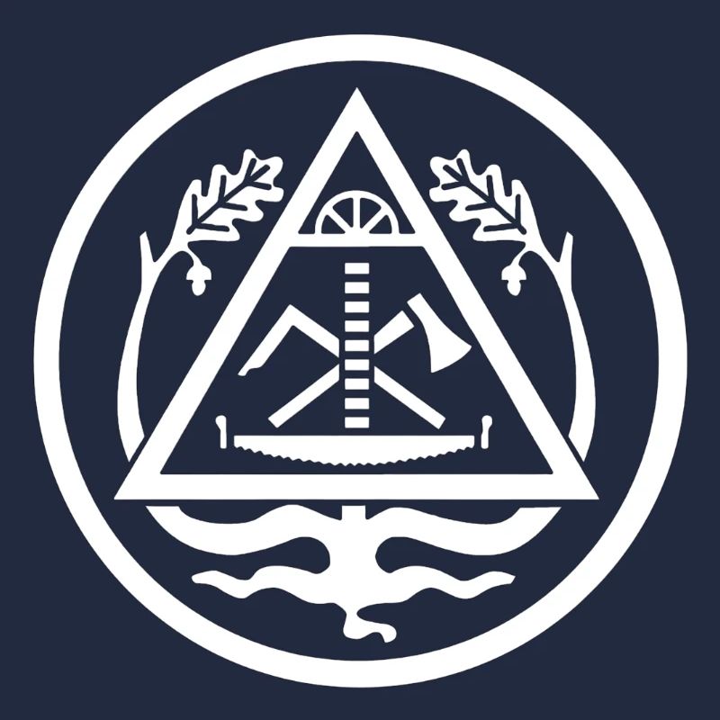 Zimmerer Zunftzeichen – traditionelles Wappen