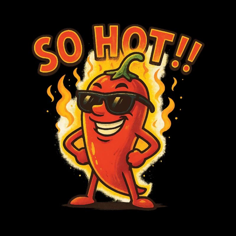So heiß!! – Scharfe Chili-Attitüde