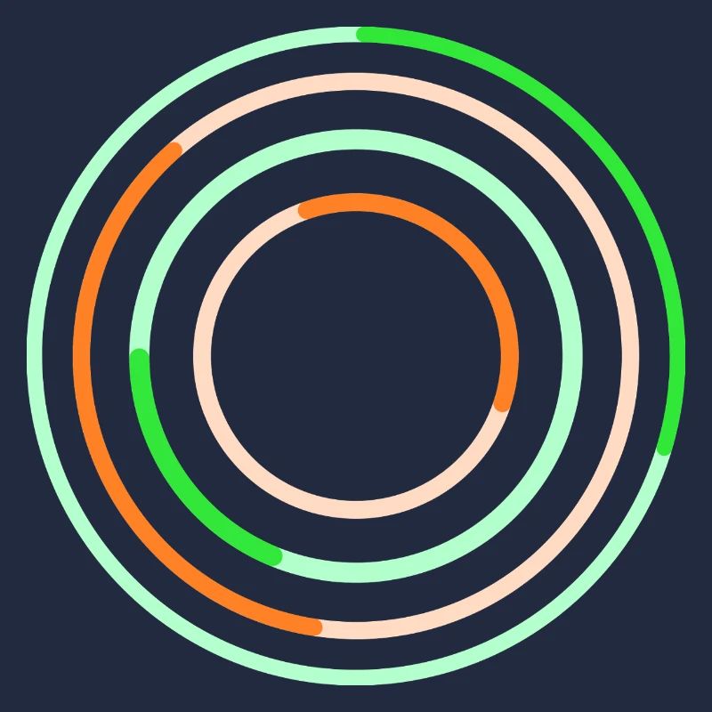Conception abstraite de lignes circulaires