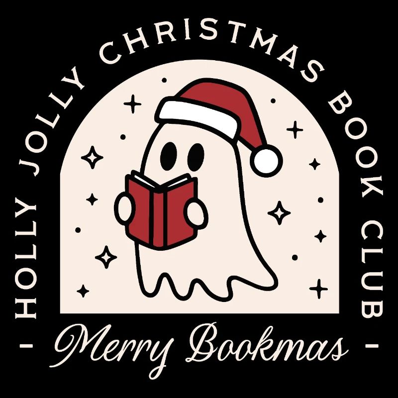 Christmas book club ghost reading holiday reader