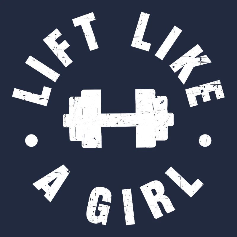 Heben Sie wie ein Mädchen