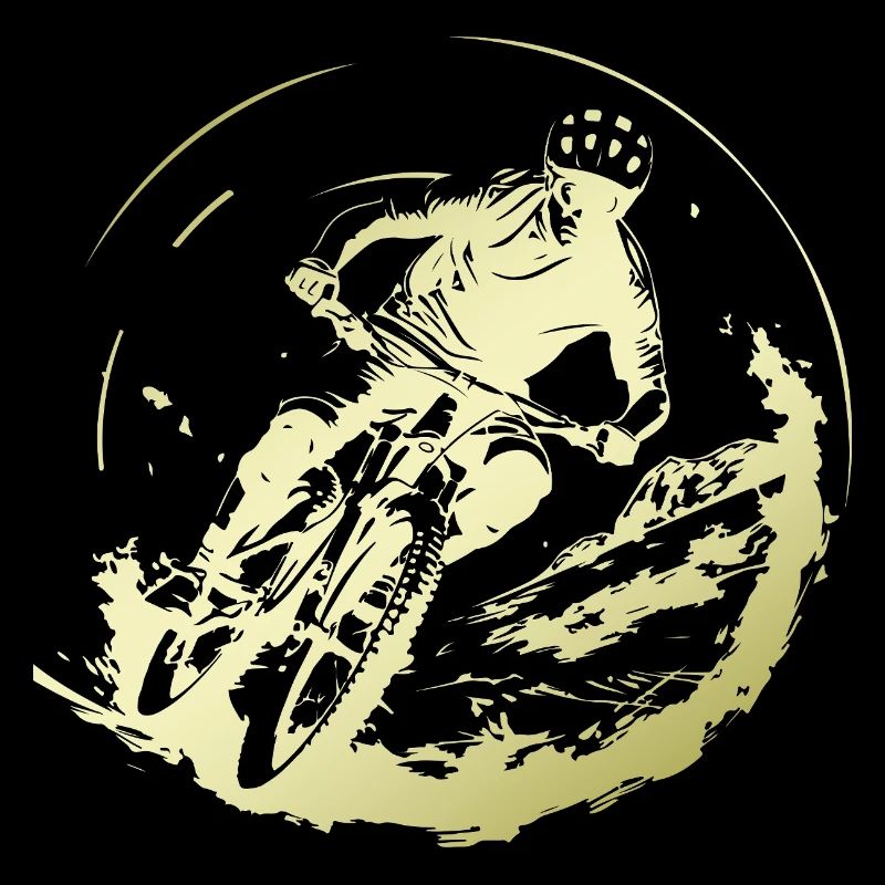 Mountain Bike Bicycle Silhouette