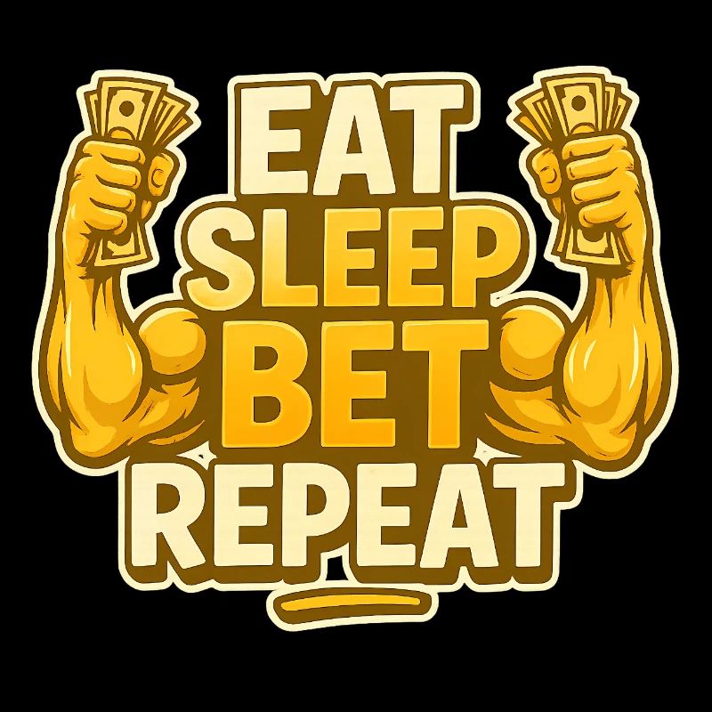 Eat Sleep Bet Repeat