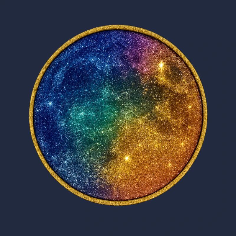 Kosmischer Regenbogenkreis