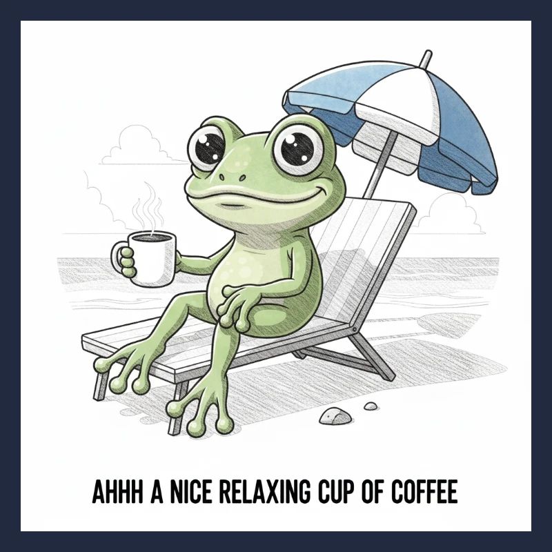 Frog Beach Coffee Chill