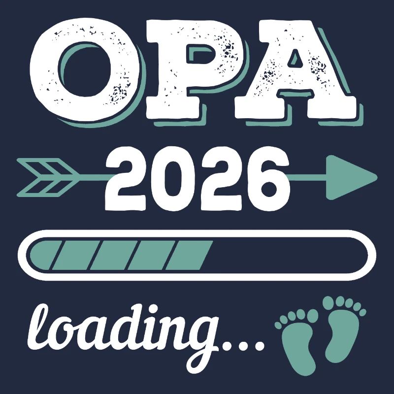 Opa 2026 Loading Werdender Großater Geschenkidee