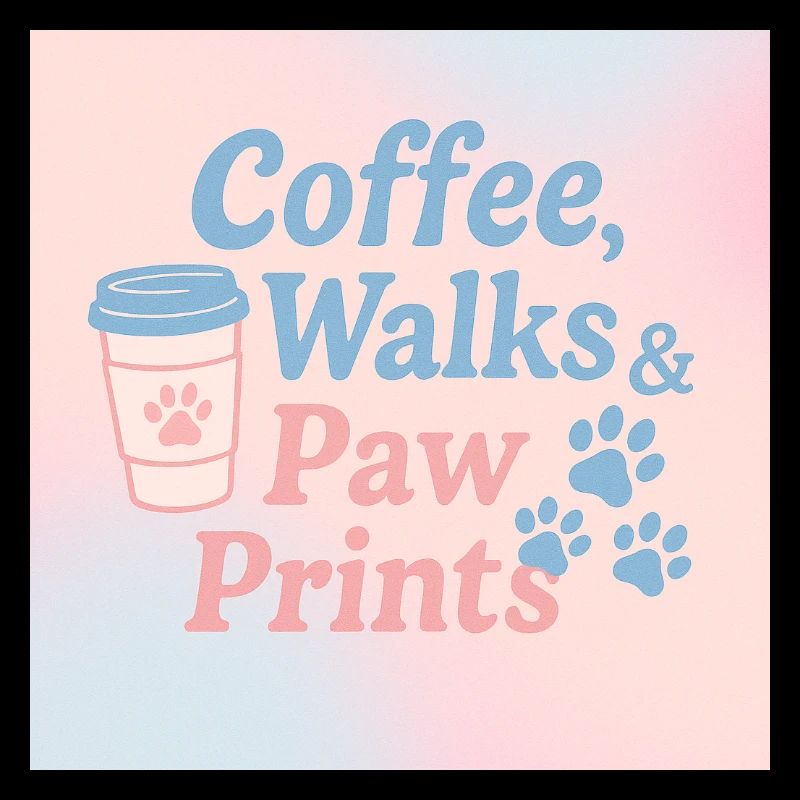 Kaffee, Spaziergänge & Pfotenprints