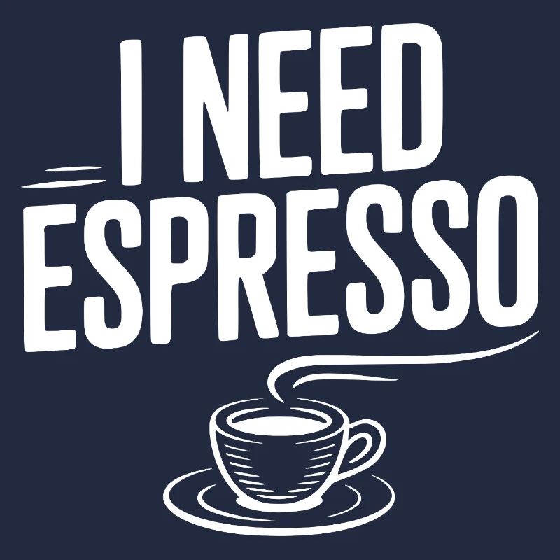 Ich brauche Espresso