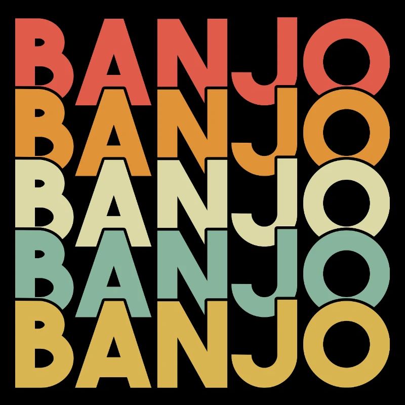 Banjo Rétro Vintage