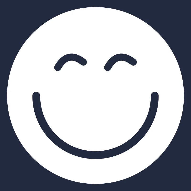 Smiley lächle gute Laune