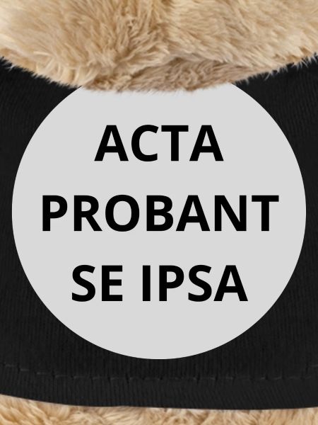 Acta probant se ipsa