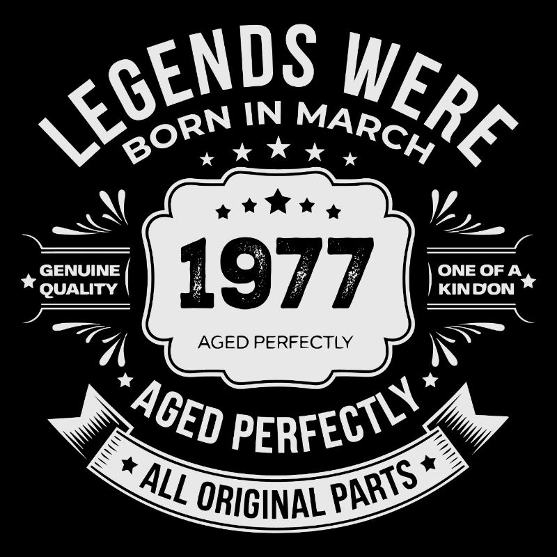 Mars 1977 anniversaire 1977 légendes Mars