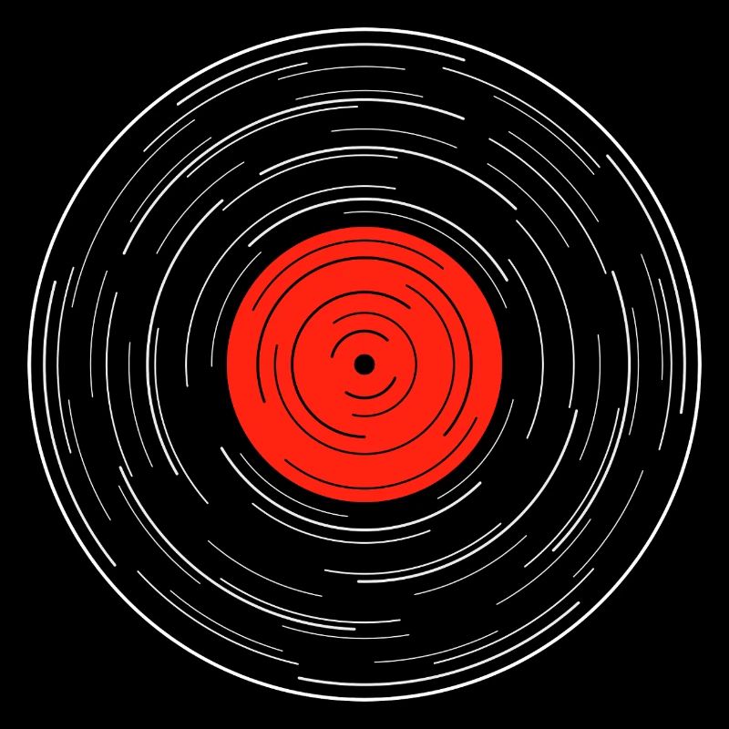 Travail sur la ligne d’albums vinyles