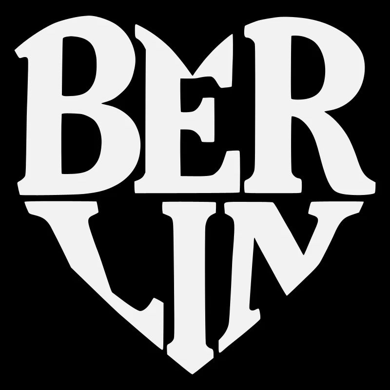 Logo de la police en forme de cœur de Berlin