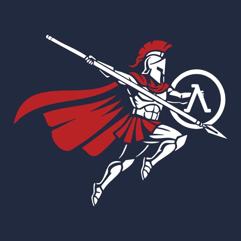Spartan Spear Jump Maskottchen Spartan Strike