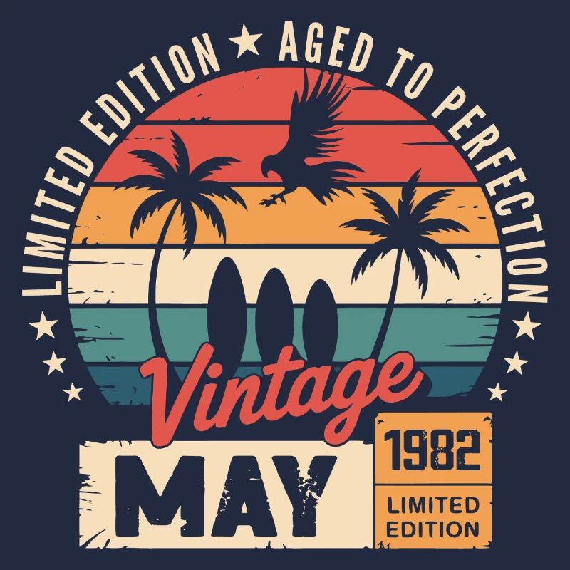 Anniversaire spécial avec ce design Mai 1982