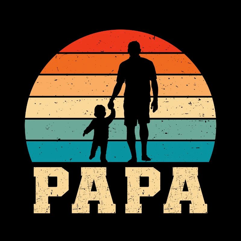 Vater mit Sohn retro papa und sohn