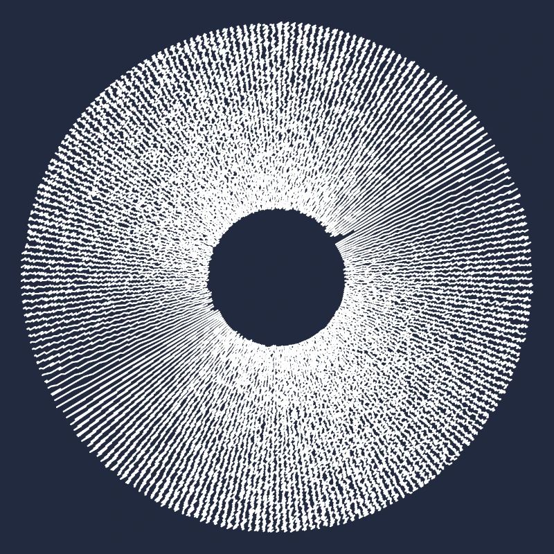 Iris Ringburst Radial Pattern