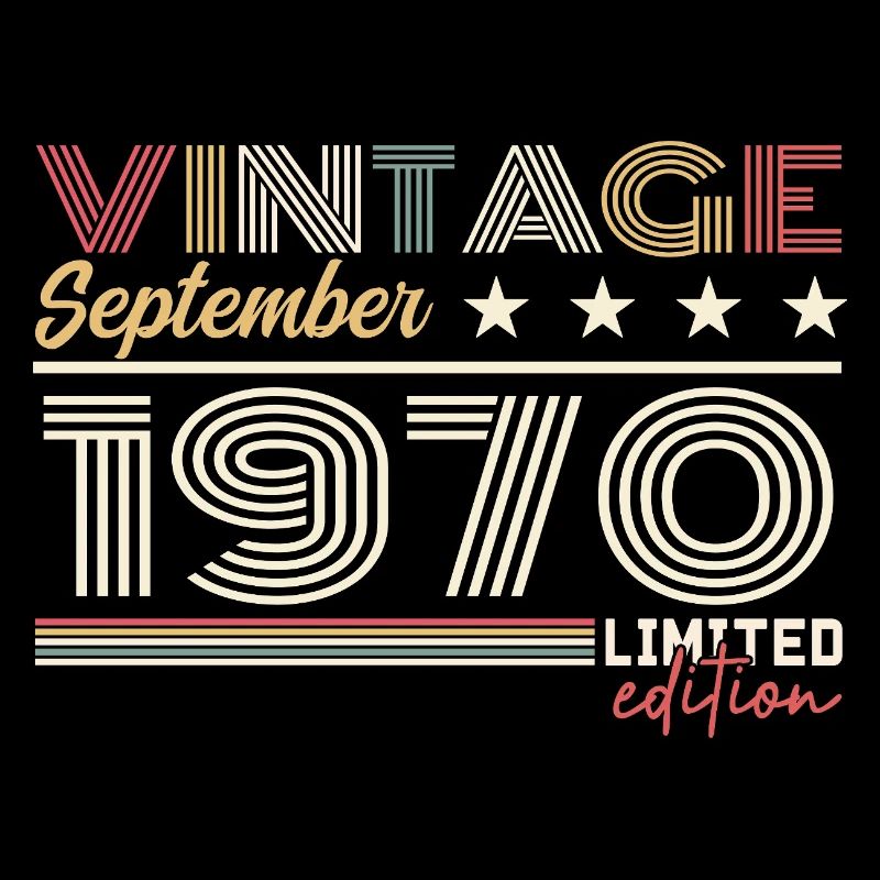Vintage Septembre 1970 Septembre 1970 September