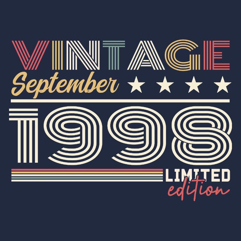 Vintage Septembre 1998 Septembre 1998 September