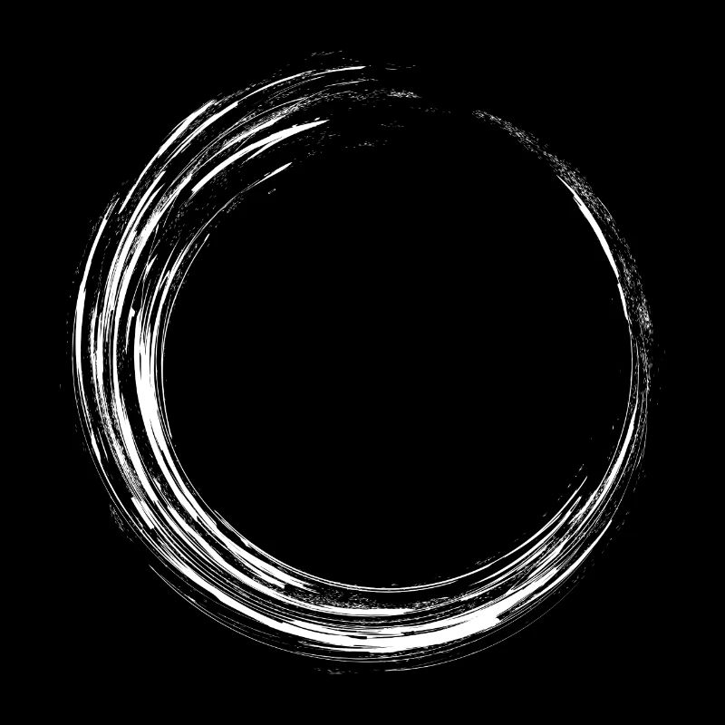 Circle Design Variant Nouveau Weß