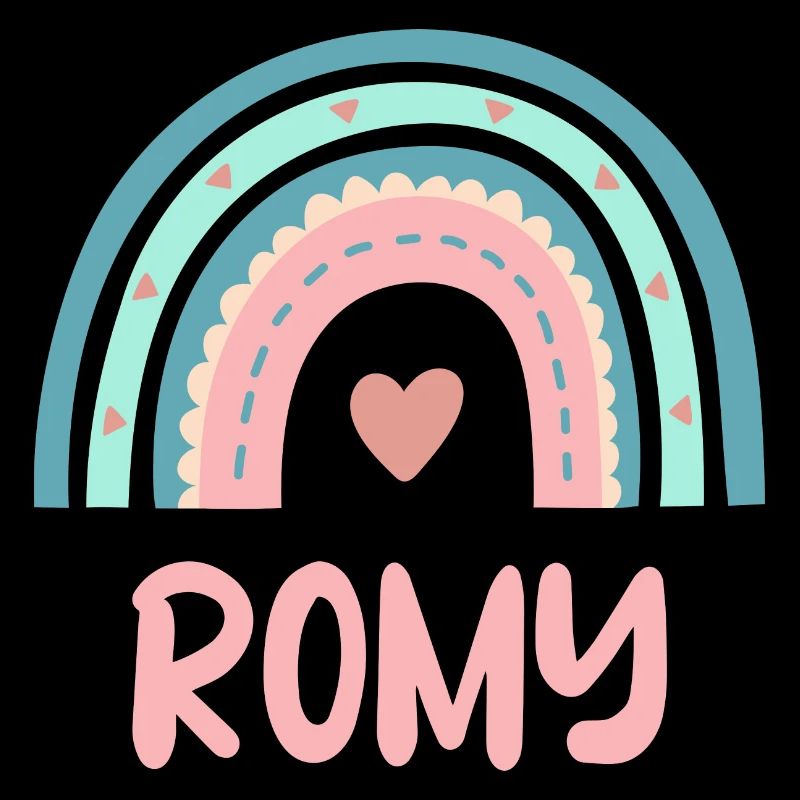 Romy Name Rainbow Baby