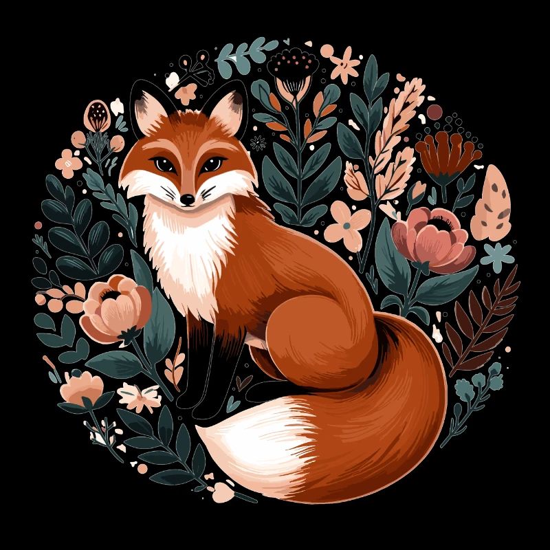 Cottagecore Aesthetics Fox Botany